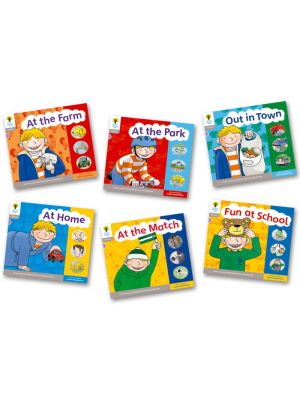 Oxford Reading Tree: Level 1: Floppy’s Phonics: Sounds and Letters: Pack of 6