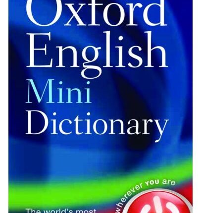 Oxford English Mini Dictionary Eighth Edition